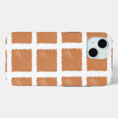 Koperbruine schets kleur Case-Mate iPhone case (Achterkant (horizontaal))