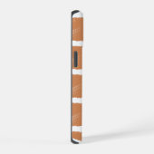 Koperbruine schets kleur iPhone 15 case (Rechterkant)