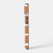 Koperbruine schets kleur iPhone 15 case (Linkerkant)