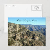 kopercanyon briefkaart (Voorkant / Achterkant)