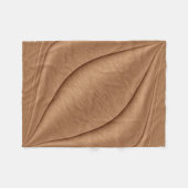 Kopercontour Fleece Deken (Voorkant (Horizontaal))