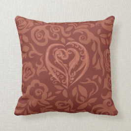 Koperdonkerpiloot Kussen