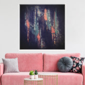 koperdruppels van dalDesignNZ Canvas Afdruk (Insitu (Woonkamer))