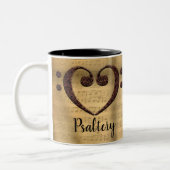 Koperdubbele bassenschoorsteen tweekleurige koffiemok (Links)