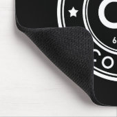 Koperelement zwarte Muismat (Hoek)