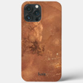 Koperen achtergrond Case-Mate iPhone case (Achterkant)