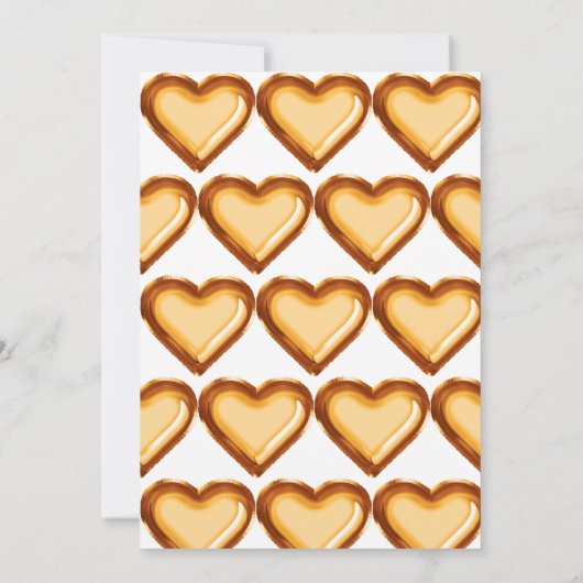 Koperen ballon 1e verjaardag uitnodiging (Achterkant)