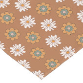 Koperen bloemenloper Pastel Boho eetstijl Lange Tafelloper (Hoek)