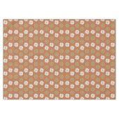 Koperen Bloemige Tafelkleed Pastel Boho Eetstijl (Voorkant (Horizontaal))