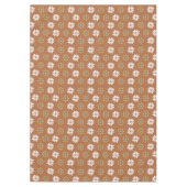 Koperen Bloemige Tafelkleed Pastel Boho Eetstijl (Voorkant)