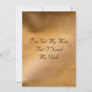 Koperen bruiloft kaart