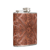 koperen buizen Steampunk Antiek Heupfles (Rechts)