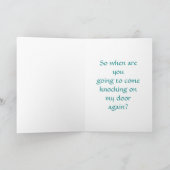 KOPEREN DEURKLOPPER IN DE VORM VAN HET HOOFD VAN D KAART (Binnen)