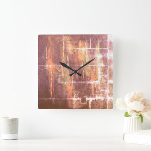 koperen druppels wandklok van dalDesignNZ