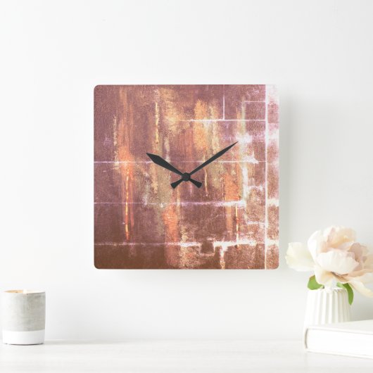 koperen druppels wandklok van dalDesignNZ (Huis)