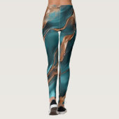 Koperen Flow Leggings (Achterkant)