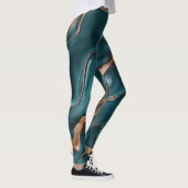 Koperen Flow Leggings (Rechts)
