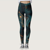 Koperen Flow Leggings (Voorkant)