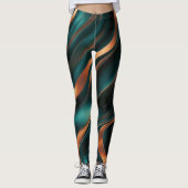 Koperen Flow Leggings (Voorkant)