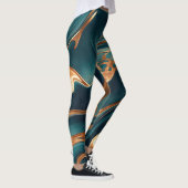 Koperen Flow Leggings (Rechts)
