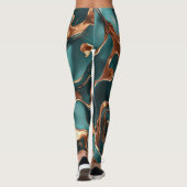 Koperen Flow Leggings (Achterkant)