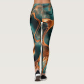 Koperen Flow Leggings (Achterkant)