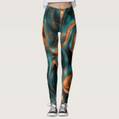 Koperen Flow Leggings (Voorkant)