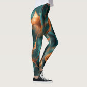 Koperen Flow Leggings (Rechts)
