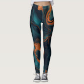 Koperen Flow Leggings (Voorkant)