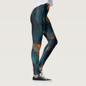 Koperen Flow Leggings (Rechts)