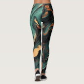 Koperen Flow Leggings (Achterkant)