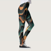 Koperen Flow Leggings (Rechts)