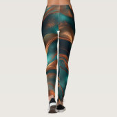 Koperen Flow Leggings (Achterkant)