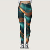 Koperen Flow Leggings (Voorkant)