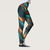 Koperen Flow Leggings (Rechts)