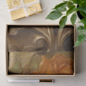  koperen Franse rozen stoffig sinaasappel faux gol Tissuepapier (Geschenk)