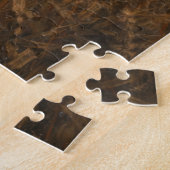 Koperen Geest | Kastanjebruin Paard | Puzzel (Zijkant)