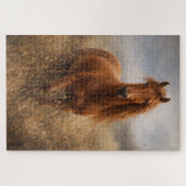 Koperen Geest | Kastanjebruin Paard | Puzzel (Horizontaal)