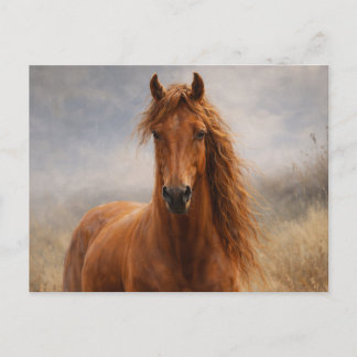 Koperen Geest | Kastanjebruine Paard | Postkaart