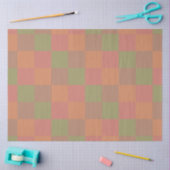 koperen geruit tissuepapier (Craft)