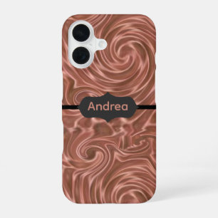 Koperen Krullen iPhone 16 Hoesje