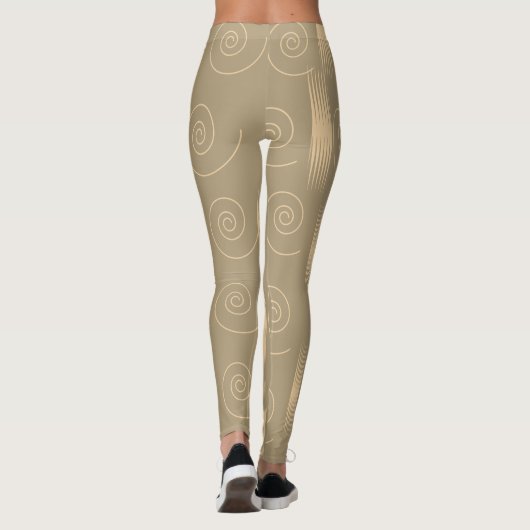 koperen leggings (Achterkant)