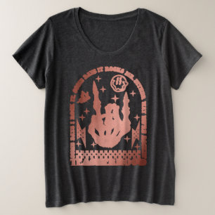 Koperen leraarschap rockt me leraar T-shirt