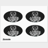 koperen maffia - sticker (Vel)