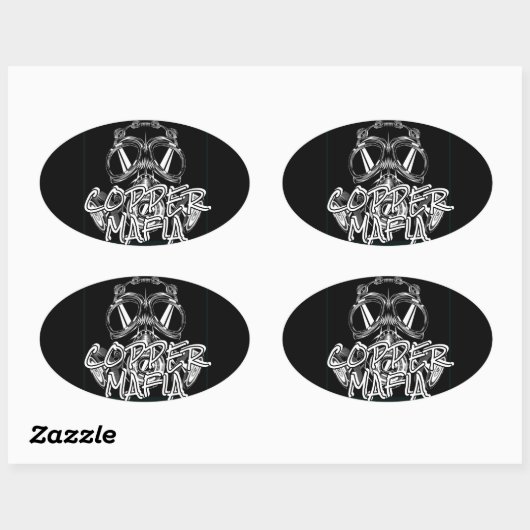 koperen maffia - sticker (Vel)