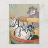 Koperen Man dat goed is gered Briefkaart (Voorkant)