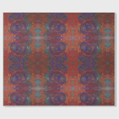 koperen paarse zwendel cadeaupapier (Vlak)