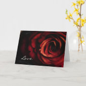 Koperen Roos Kaart (Gele Bloem)