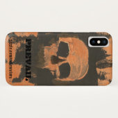 Koperen schedel prevaleren Case-Mate iPhone case (Achterkant (horizontaal))