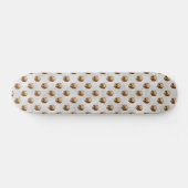 Koperen schedels 1 persoonlijk skateboard (Horizontaal)